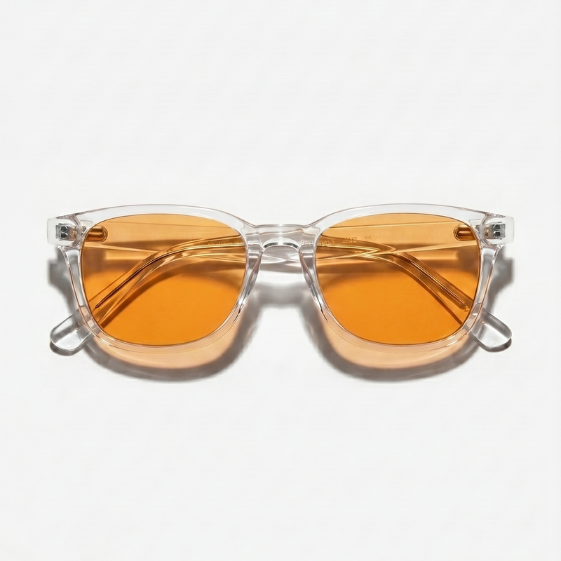 Skopos Monk Lens in transparent – amber-lens glasses for screen focus, product shot
